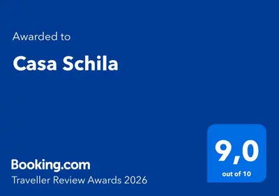 a blue square with the words csa scholla on it at Casa Schila in Tavernes de Valldigna