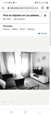 a picture of a living room with a couch and a tv at MALVARROSA BEACH FAMILIAR in Valencia
