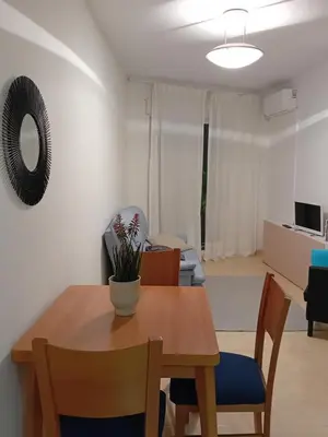 a dining room with a table and chairs at La Viajera Espadan in Algimia de Almonacid