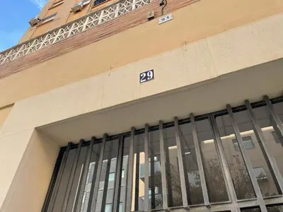 a building with the number on the side of it at SingularStays Benimaclet in Valencia
