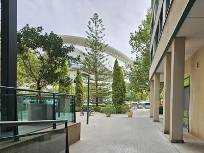 a view of a building from the outside of a building at Apartamentos Las Ciencias C in Valencia