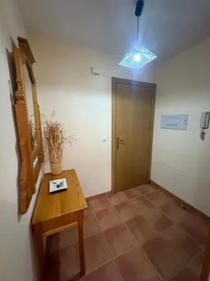 a kitchen with a dishwasher and a washer at Duplex en Navajas (Castellón) in Navajas