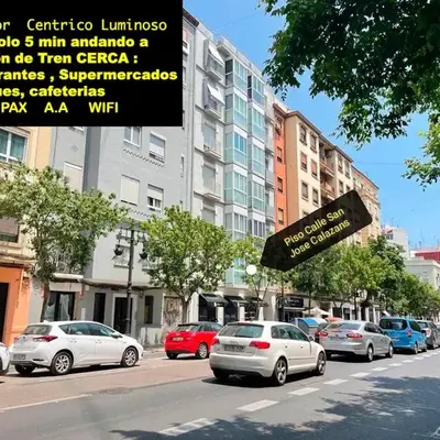 centrico cerca al ayuntamiento+luminoso+acogedor