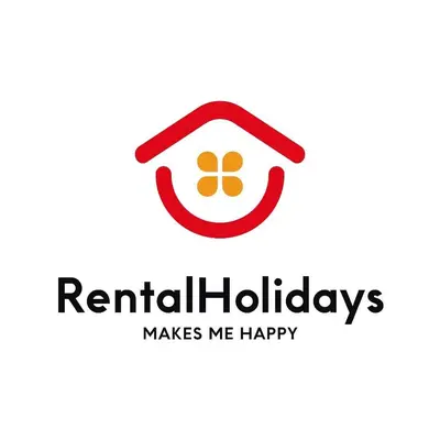 a logo for rental holidays makes me happy at Apartment Grao de Moncofar Ref 041 in Moncófar