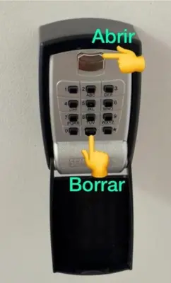 a toy cell phone with a hand on it at UIM Mediterraneo PB Dolores Ibarruri Wifi in Puerto de Sagunto