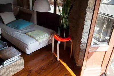 a bathroom with a shower and a toilet at BUBUFLATS Mossén in Valencia