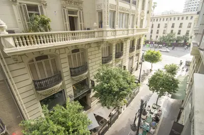 a large building with a clock tower on top of it at Bam ! Centro ! Centre ! Zentrum ! in Valencia