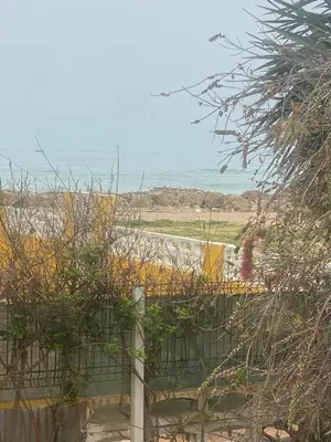 a fence with a view of the beach at 1era linea de playa VILLA SALES Cullera Marenyet in Cullera