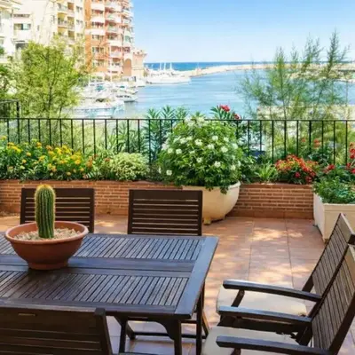 Apartamento 1 linea mar terraza Port Saplaya