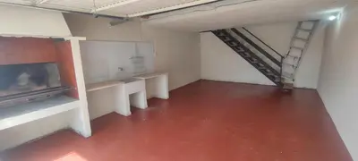 an empty room with a staircase in a building at Naquera House & Pool in Náquera