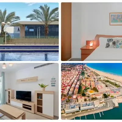 Apartamento playa Patacona con parking