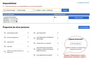a screenshot of a webpage with a screenshot of a website at Cullera Valencia Escapada de ensueño in Valencia