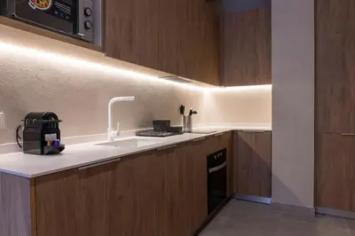 a kitchen with a sink and a dishwasher at VLC HOST - Molina del Palau in Valencia