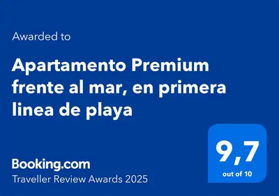 a screenshot of a phone with the text augmented titanium ferrite all man at Apartamento Premium frente al mar, en primera linea de playa in Cullera