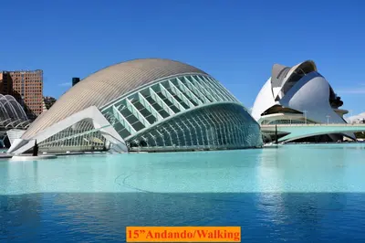 a view of the sydney opera house from the water at Studio 2 Port Valencia in Valencia