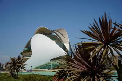 a building with a clock tower on top of it at Travel Habitat Mediterranean Lofts in Valencia