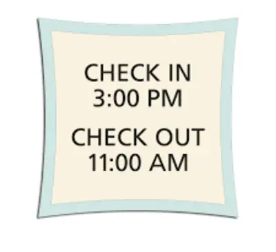 a sign that reads check in pm and check out am at Alojamiento junto Aeropuerto Valencia A in Manises