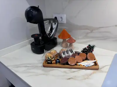 a cutting board with some food on a counter at Brisa Marina Stay a unos pasos del mar in Valencia