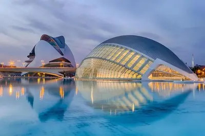 a view of the sydney opera house at night at Beach Room Valencia, NETFLIX, 4 mins walk to the beach in Valencia