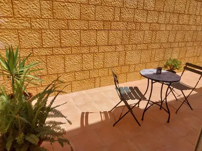 a bathroom with a toilet and a shower at Casa Santa Úrsula in Casinos