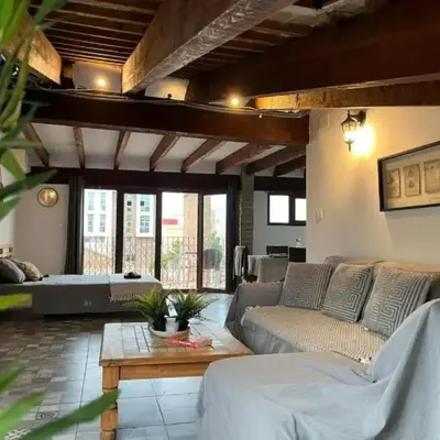 Penthouse with two terraces near the sea