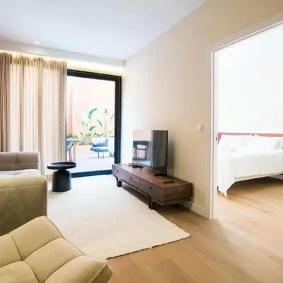 Apartamento moderno con terraza en el centro