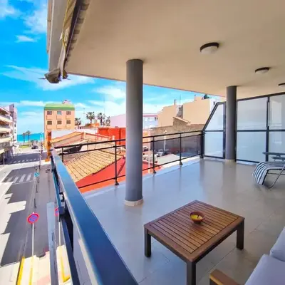 Apartamento con terraza en Playa Grau de Moncofa