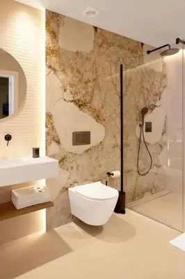 a bathroom with a white toilet and a shower at SariStays Valencia Finca Verde R in Valencia