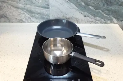 a metal pot sitting on top of a stove at PTZ 1B - Loft Valencia in Valencia