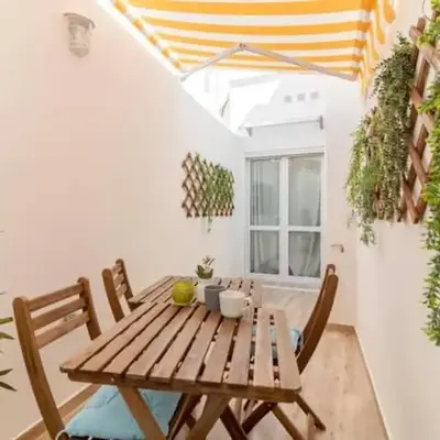 Super Apto 2habitaciones dobles 4 pax wifi terraza