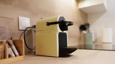 a sewing machine sitting on top of a counter at Urban apartment BAJO 8 - HOUSEVANLIVE in Valencia