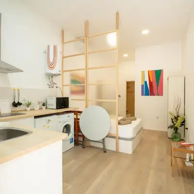 Loft Centrico 2 pax Poyector TV