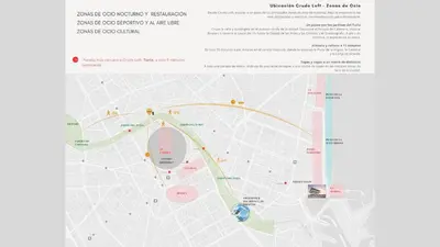 a screenshot of a map of a city at Loft céntrico, 60 m2 ideal para familias pequeñas in Valencia