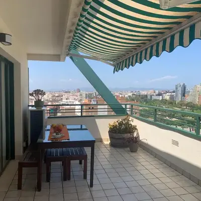 Atico Ciudad de las Ciencias Terraza y parking