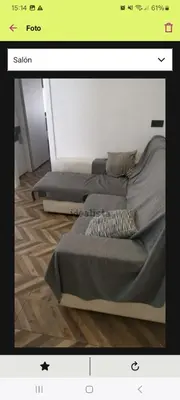 a picture of two beds in a room at FC house in Valencia