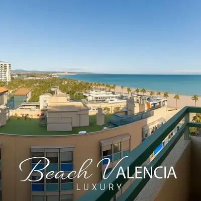 BEACH VALENCIA LUXURY D7-21 Apartment with terrace and sea views with two rooms