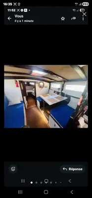 a view of the inside of a boat at La Pepa in Valencia