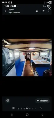 a screenshot of a webpage of a boat at La Pepa in Valencia