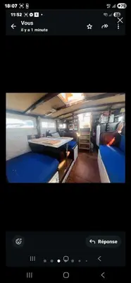 a picture of a room with two beds in it at La Pepa in Valencia