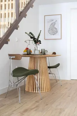a table and two chairs in a room at Loft Valencia M11 - Ground & Arena Connected in Valencia