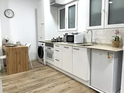 a pot sitting on top of a stove in a kitchen at Loft Valencia TR28 - Ground & Arts Connected in Valencia