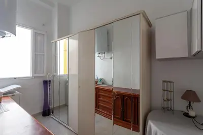 a bathroom with a shower and a sink in a room at Apartment Ruzafa Market I in Valencia