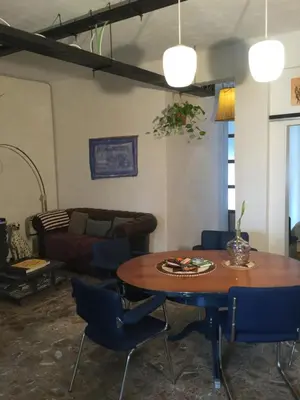 a kitchen with a sink and a stove at Stunning appartment for rent in Valencia in Valencia