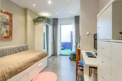 a bathroom with a shower and a toilet and a sink at Apartment Ruzafa Zapadores in Valencia