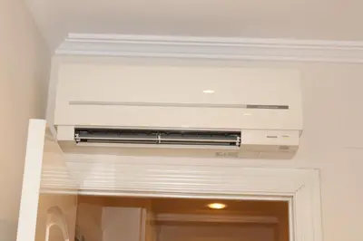 a television on a ceiling in a room at Apartamento Torres in Valencia