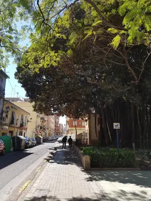 a park with a playground with a slide at Your home in Valencia in Valencia