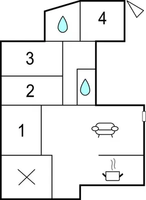 a block diagram of a block diagram of a box at Nice Home In Alberique in Alberique