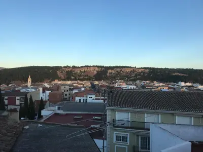 a view of a city from the roofs of buildings at Casa Los gorgos in Anna