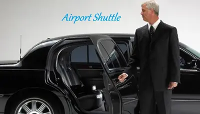 a man in a suit getting out of a car at Belchite in Valencia