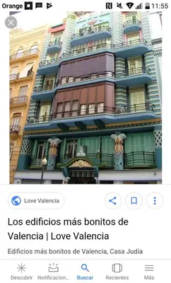 a screenshot of a building with a picture of a building at MÍ casa YOUR HOME in Valencia